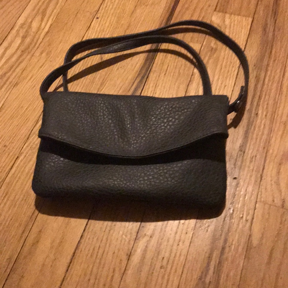 Gray purse/clutch